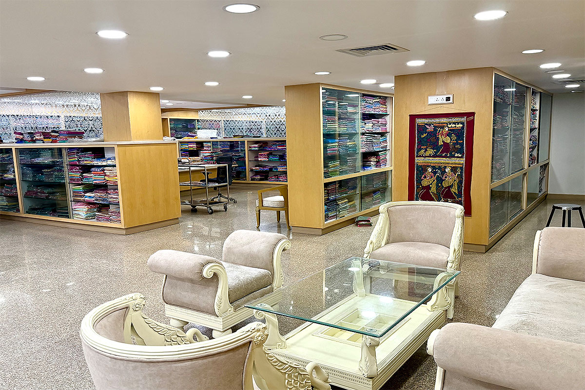 Customer hospitality area