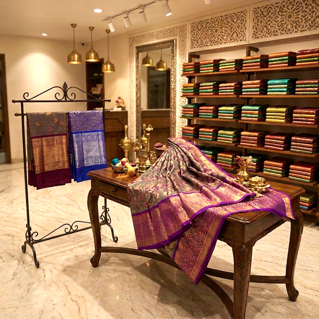 Gangaasons traditional silk sarees